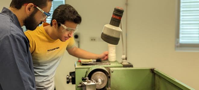 Design and Manufacturing Summer Camp Lathe Training